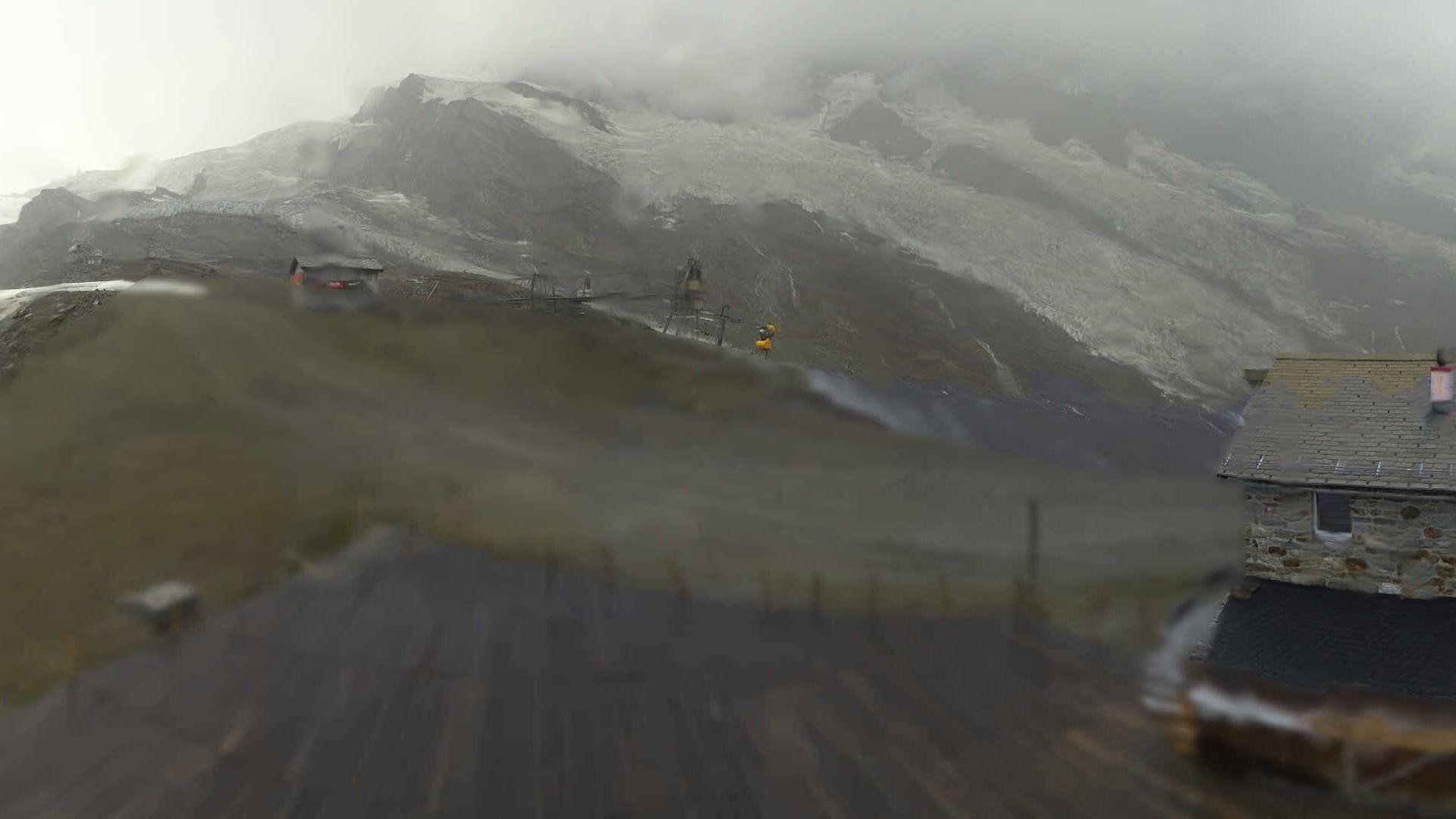 Archiv Foto Webcam Saas Fee - Längfluh Süd