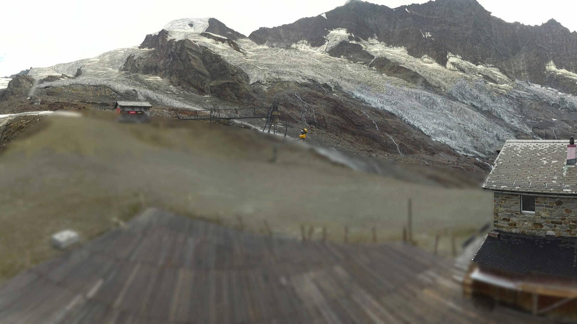 Archiv Foto Webcam Saas Fee - Längfluh Süd