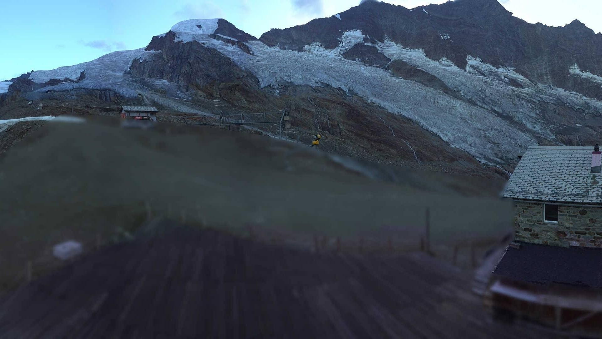 Archiv Foto Webcam Saas Fee - Längfluh Süd
