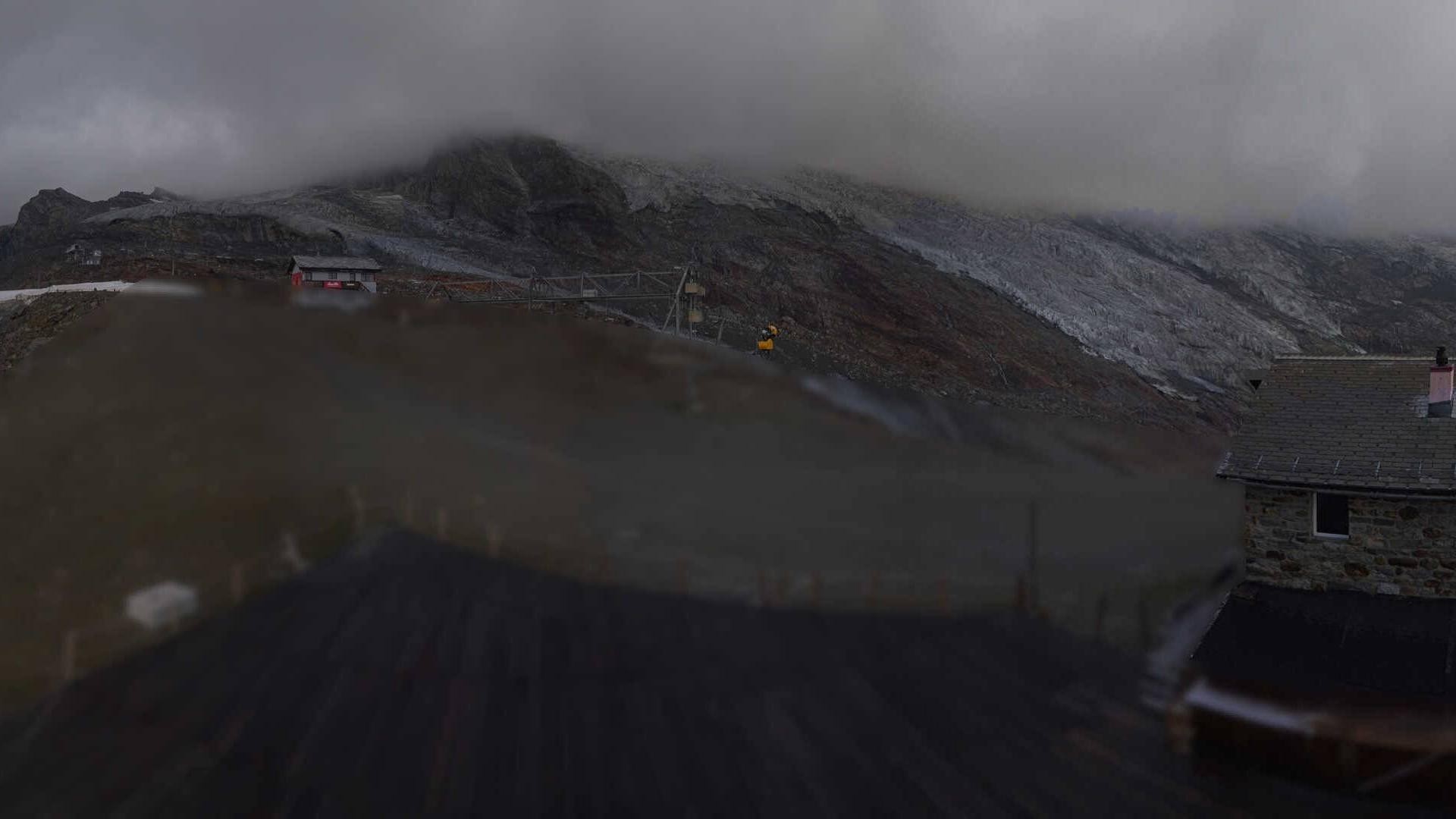 Archiv Foto Webcam Saas Fee - Längfluh Süd