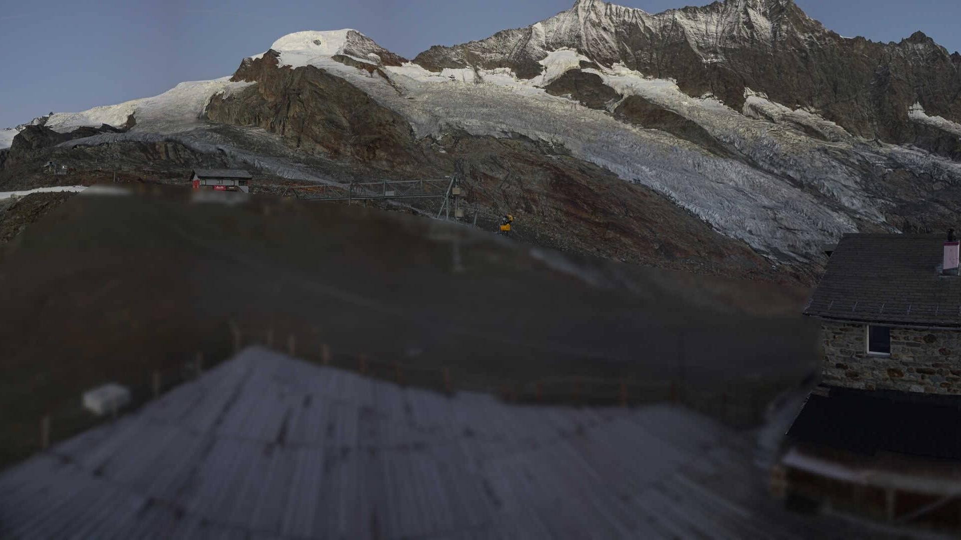Archiv Foto Webcam Saas Fee - Längfluh Süd