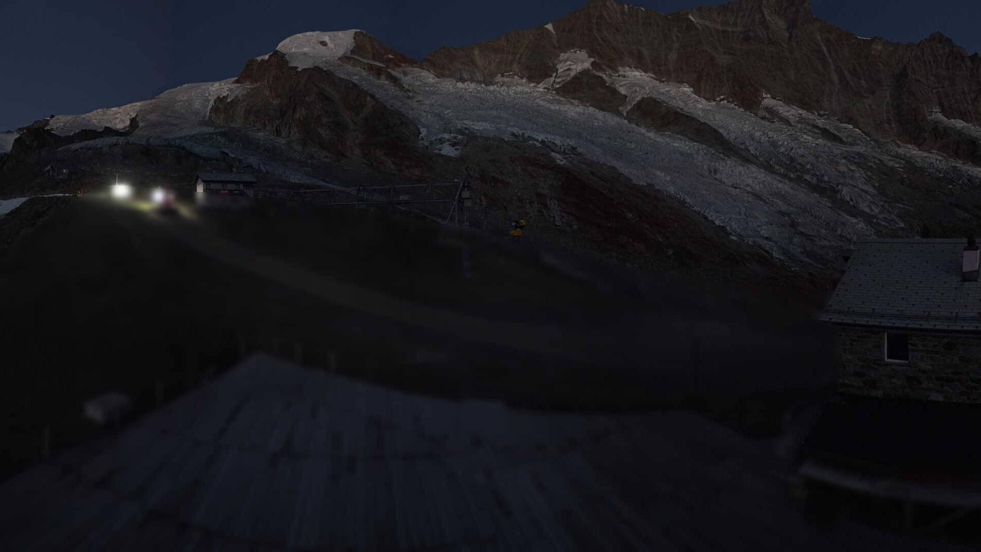 Archiv Foto Webcam Saas Fee - Längfluh Süd