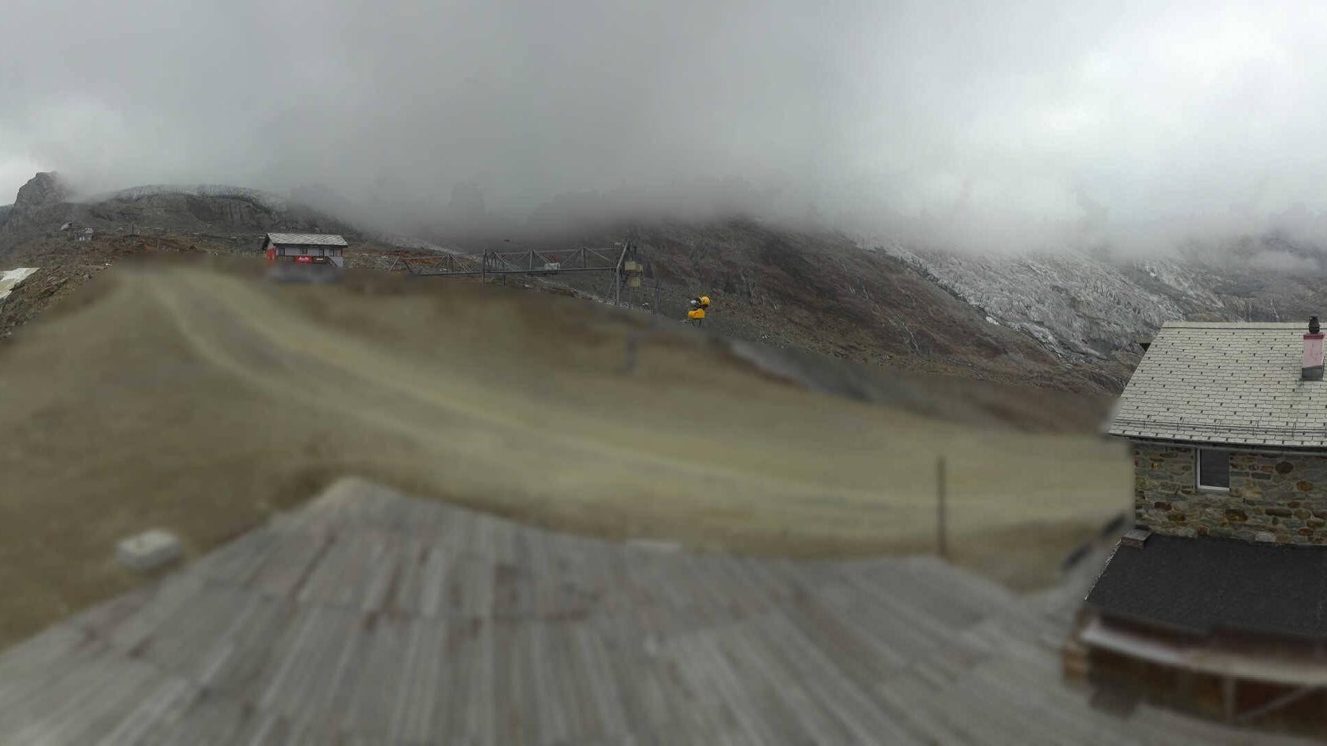 Archiv Foto Webcam Saas Fee - Längfluh Süd