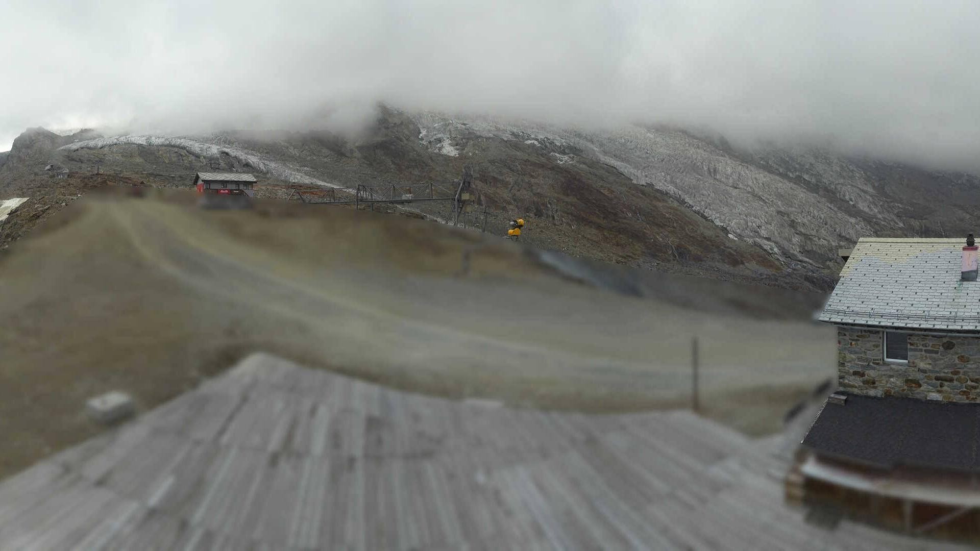 Archiv Foto Webcam Saas Fee - Längfluh Süd