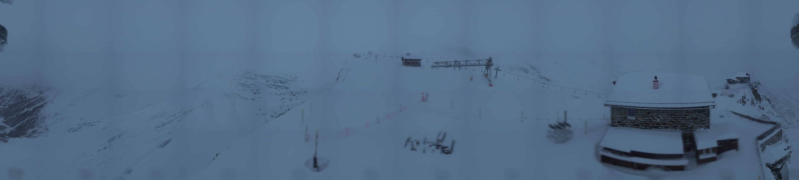 Archiv Foto Webcam Saas Fee - Gletscher