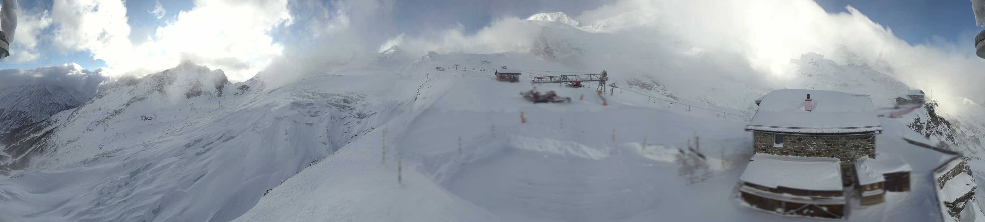 Archiv Foto Webcam Saas Fee - Gletscher