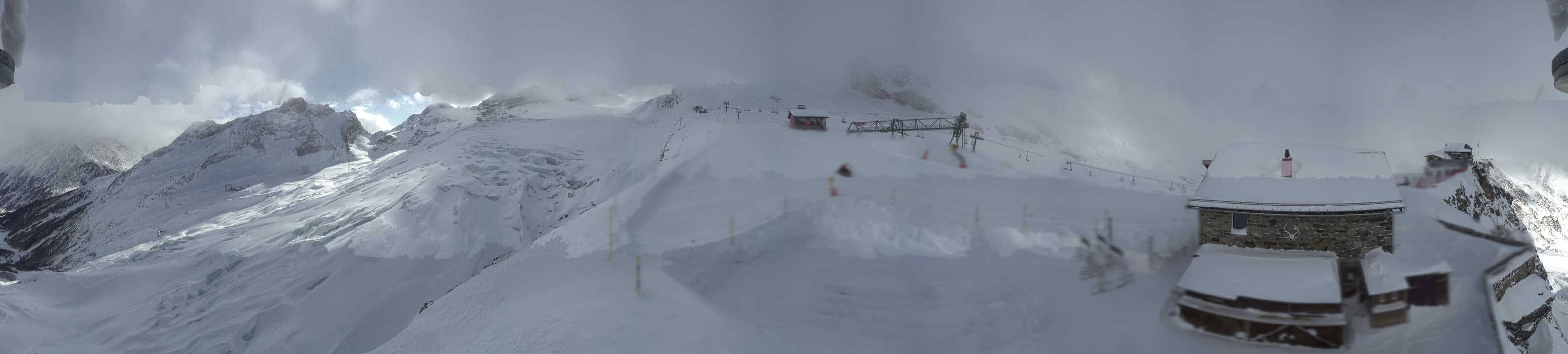 Archiv Foto Webcam Saas Fee - Gletscher