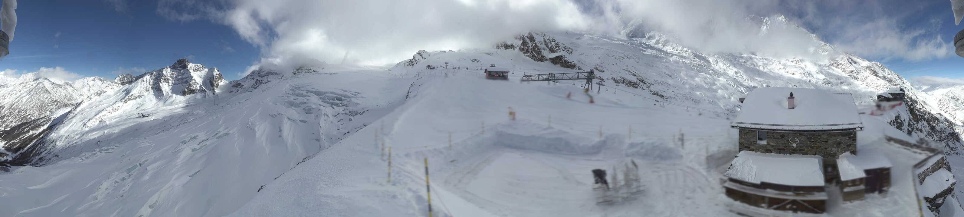 Archiv Foto Webcam Saas Fee - Gletscher