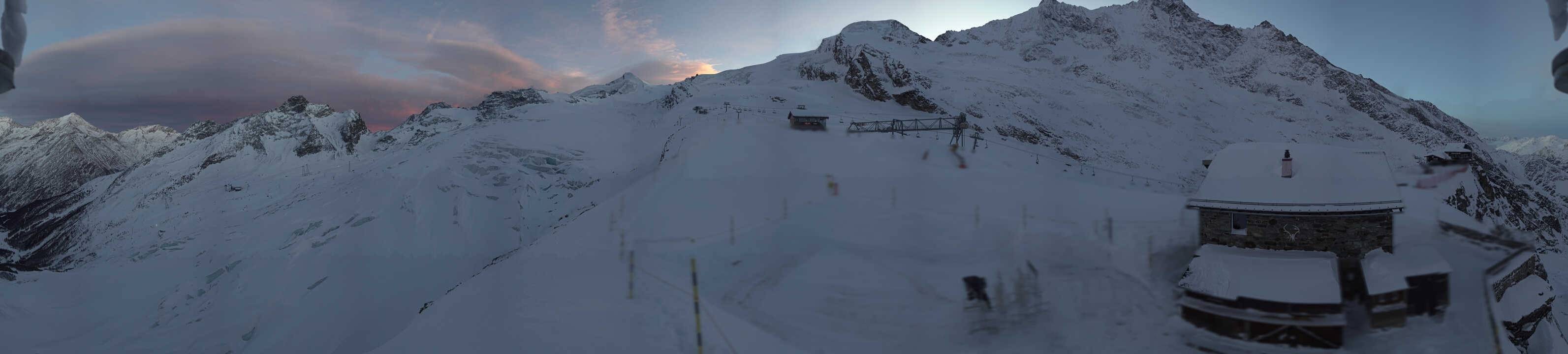 Archiv Foto Webcam Saas Fee - Gletscher