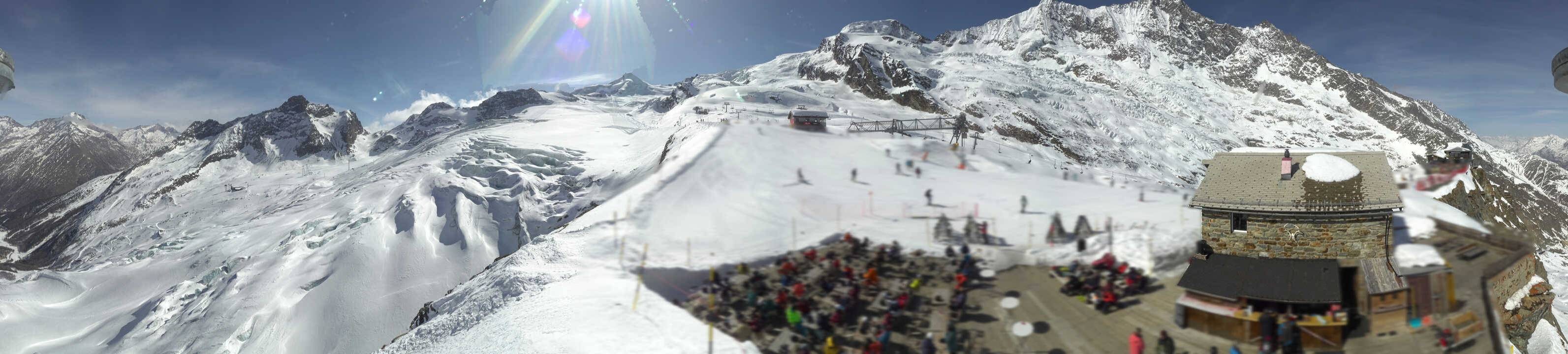 Archiv Foto Webcam Saas Fee - Gletscher