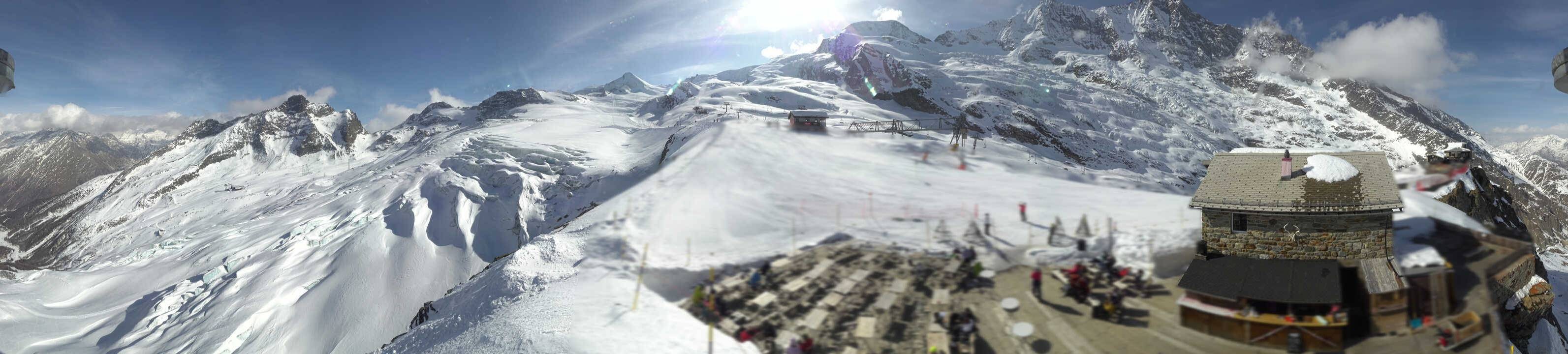 Archiv Foto Webcam Saas Fee - Gletscher