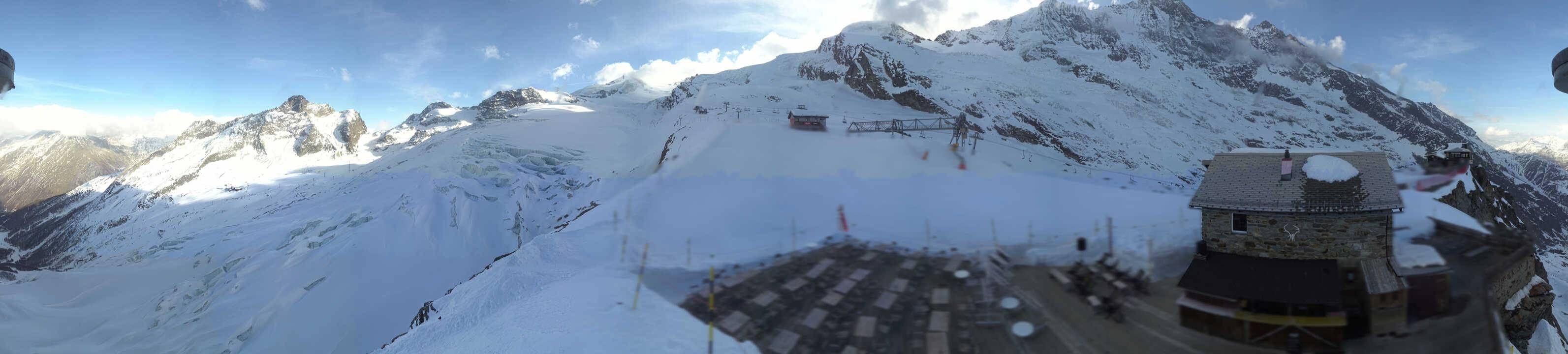 Archiv Foto Webcam Saas Fee - Gletscher