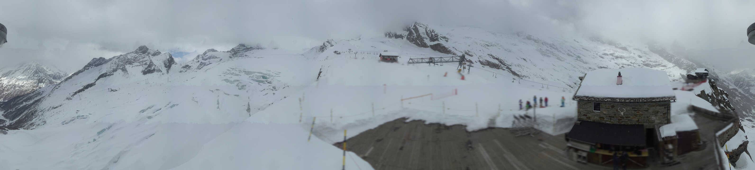 Archiv Foto Webcam Saas Fee - Gletscher