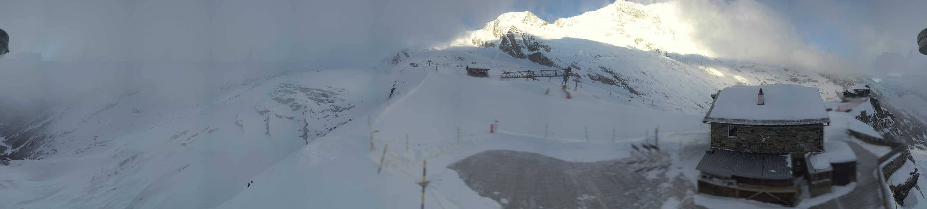 Archiv Foto Webcam Saas Fee - Gletscher
