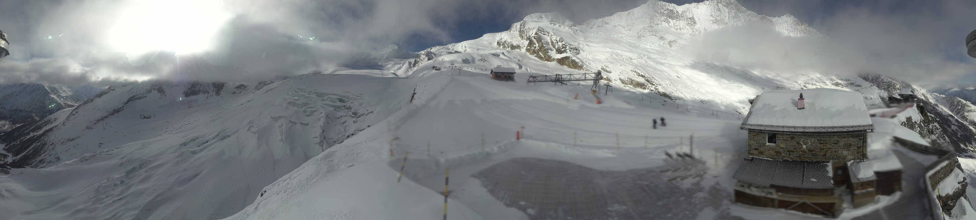 Archiv Foto Webcam Saas Fee - Gletscher