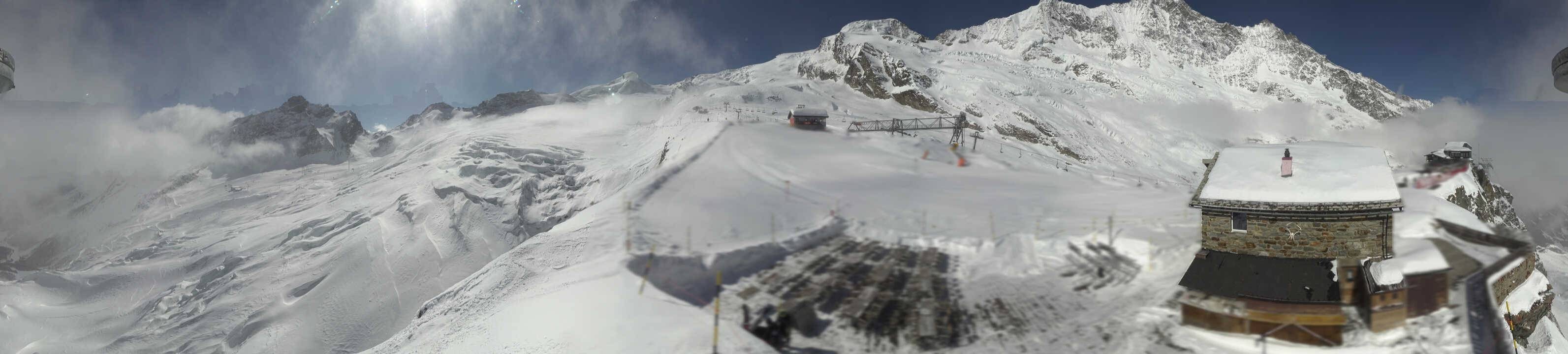 Archiv Foto Webcam Saas Fee - Gletscher