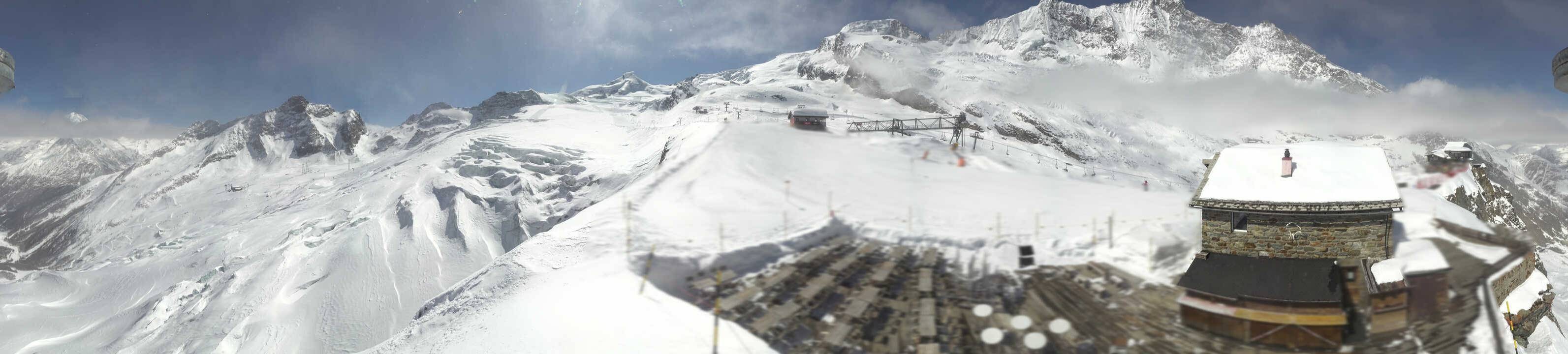 Archiv Foto Webcam Saas Fee - Gletscher
