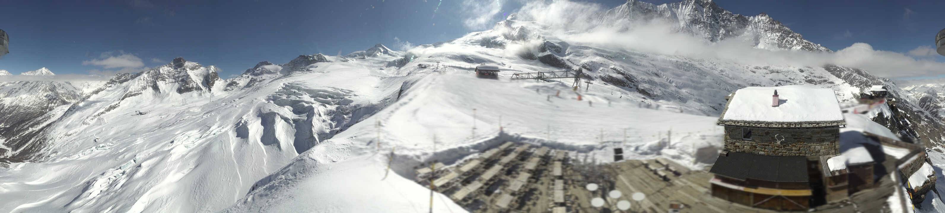 Archiv Foto Webcam Saas Fee - Gletscher