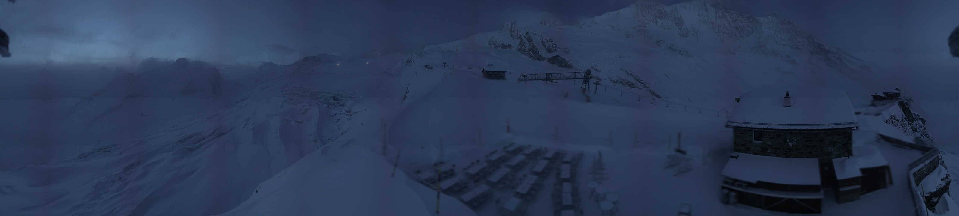 Archiv Foto Webcam Saas Fee - Gletscher