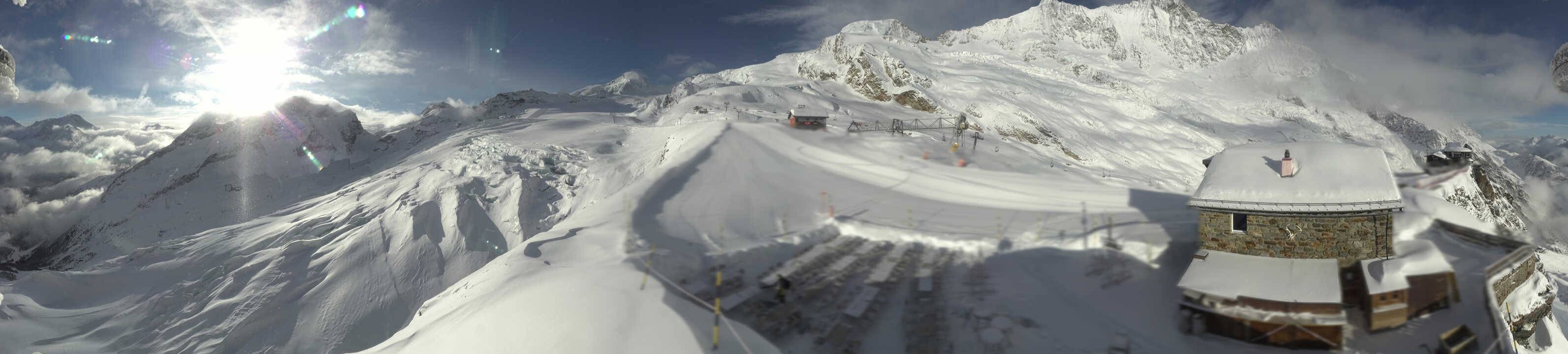 Archiv Foto Webcam Saas Fee - Gletscher
