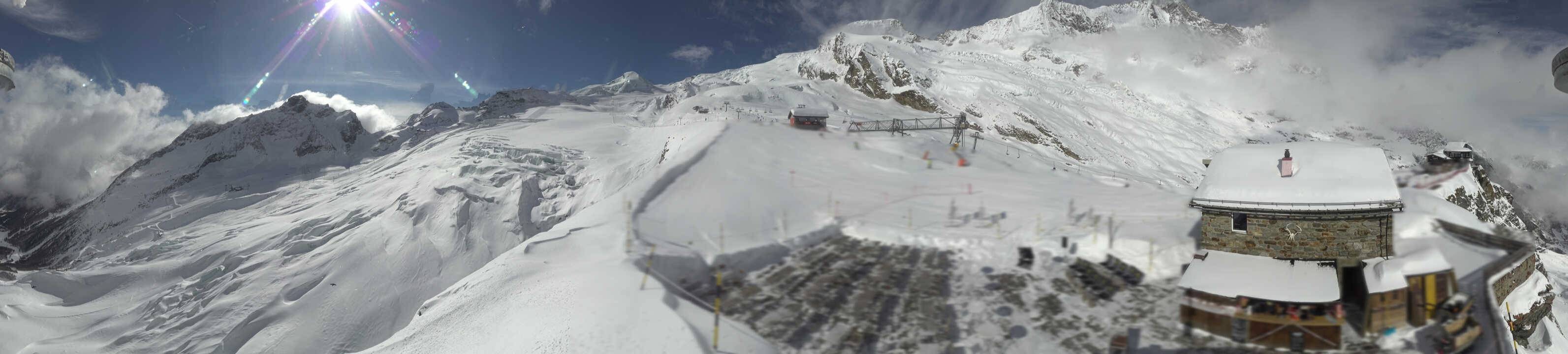 Archiv Foto Webcam Saas Fee - Gletscher