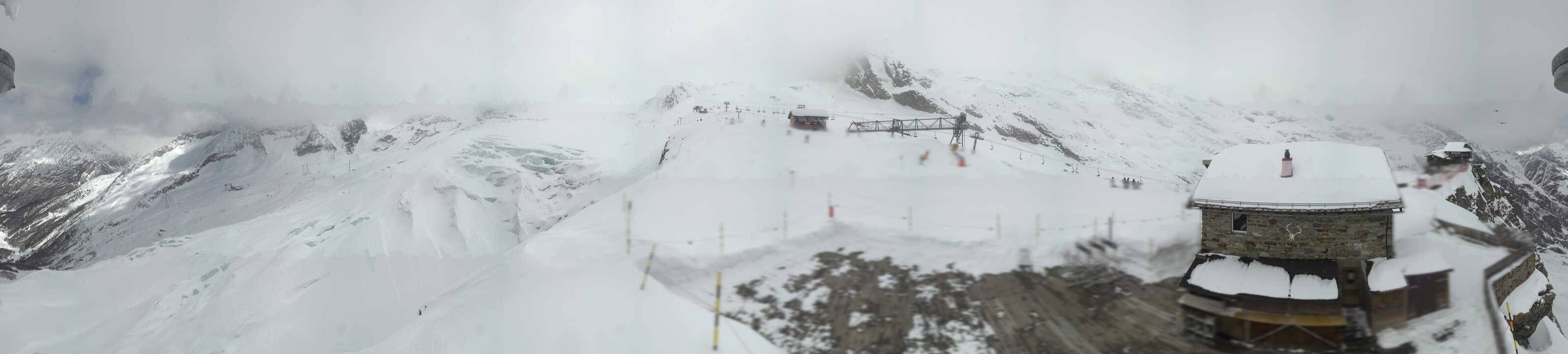 Archiv Foto Webcam Saas Fee - Gletscher