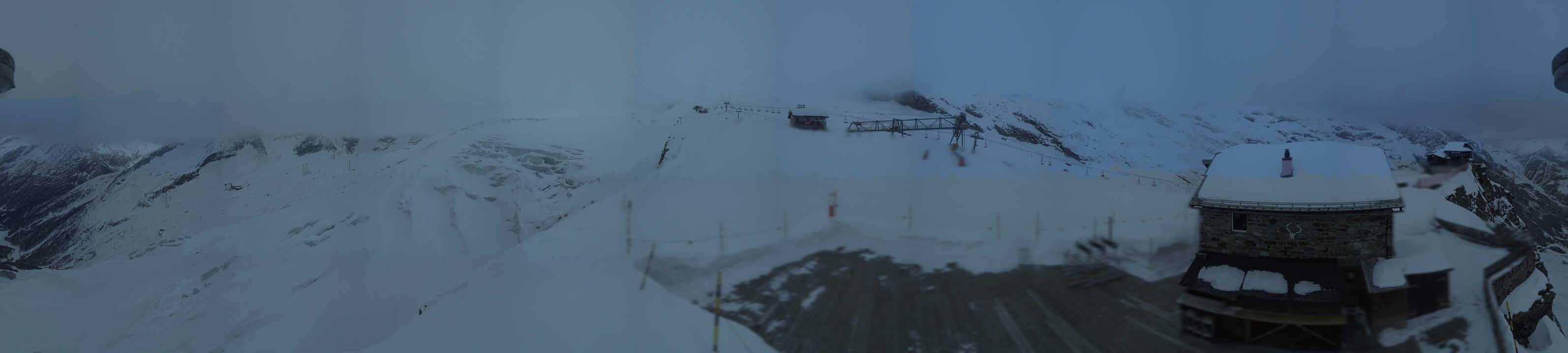 Archiv Foto Webcam Saas Fee - Gletscher