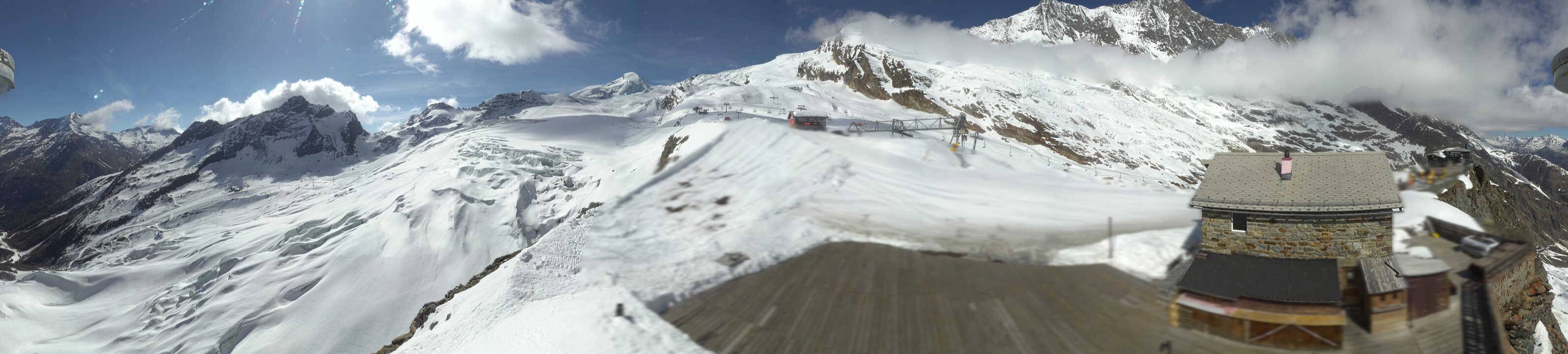 Archiv Foto Webcam Saas Fee - Gletscher