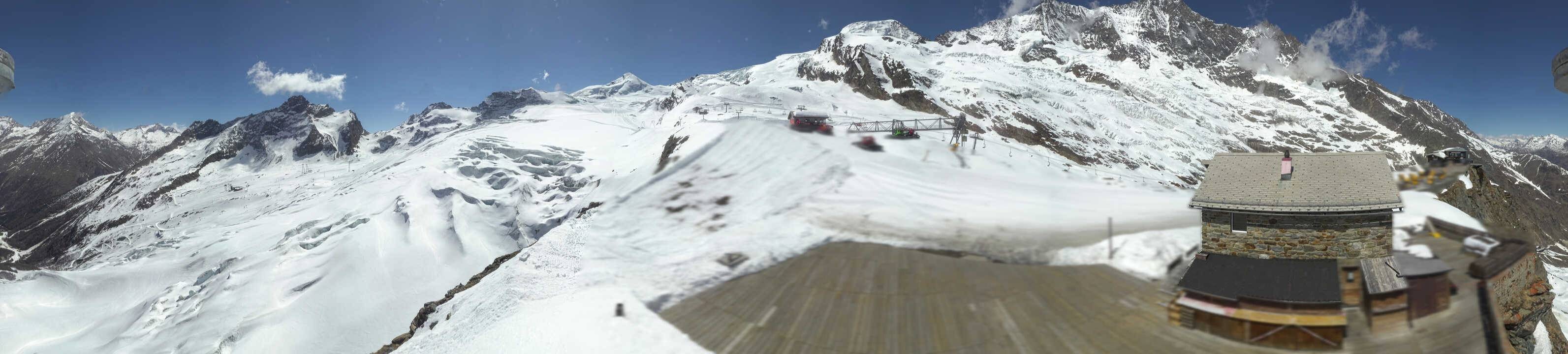 Archiv Foto Webcam Saas Fee - Gletscher