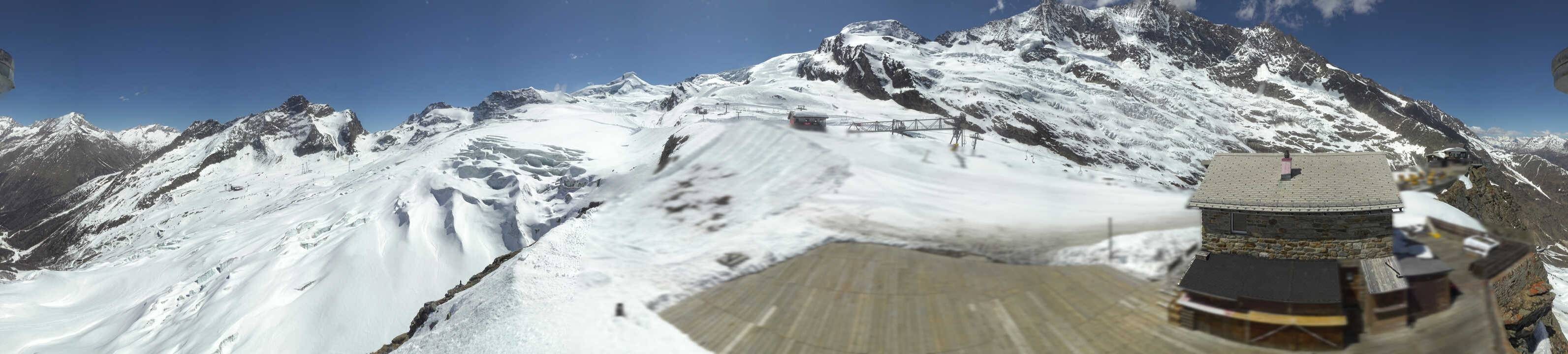 Archiv Foto Webcam Saas Fee - Gletscher