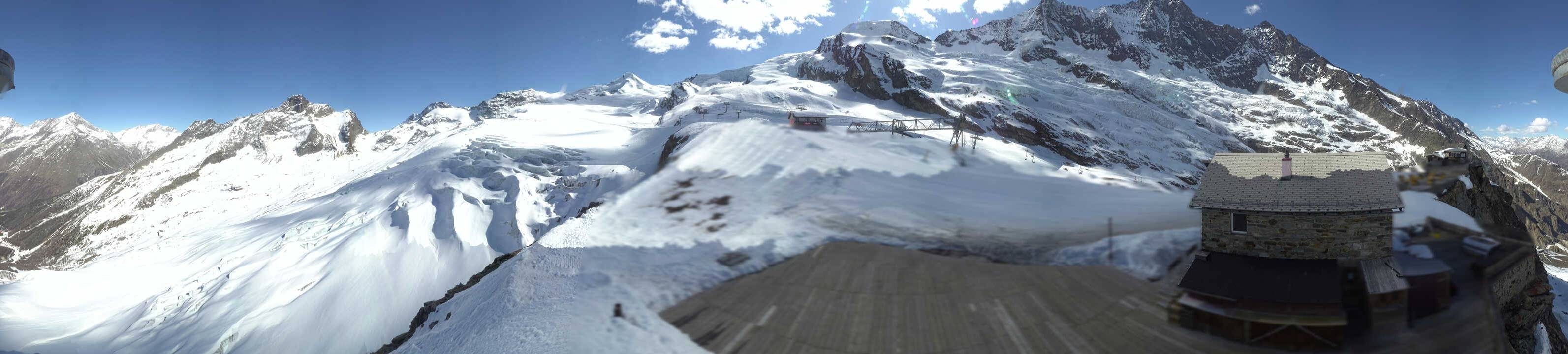 Archiv Foto Webcam Saas Fee - Gletscher