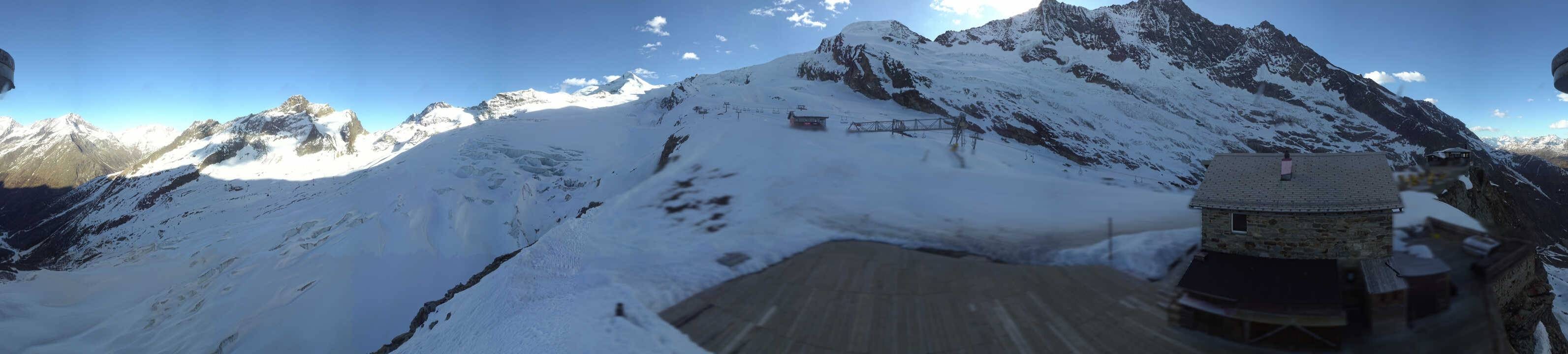 Archiv Foto Webcam Saas Fee - Gletscher