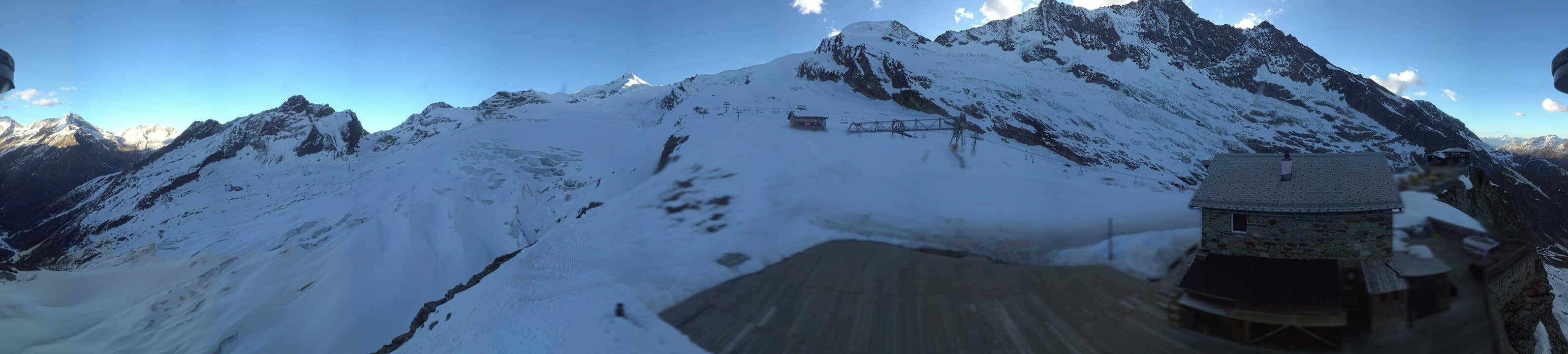 Archiv Foto Webcam Saas Fee - Gletscher