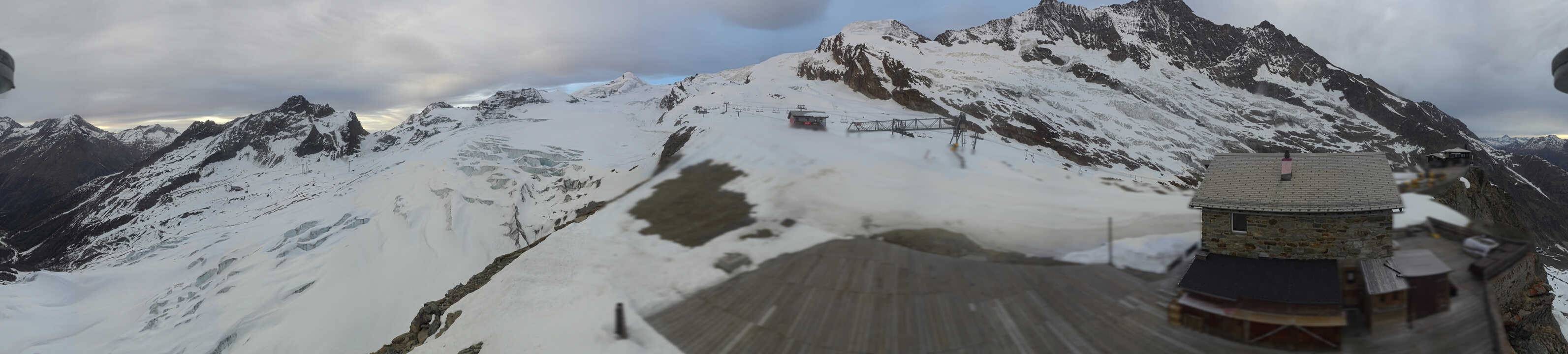 Archiv Foto Webcam Saas Fee - Gletscher