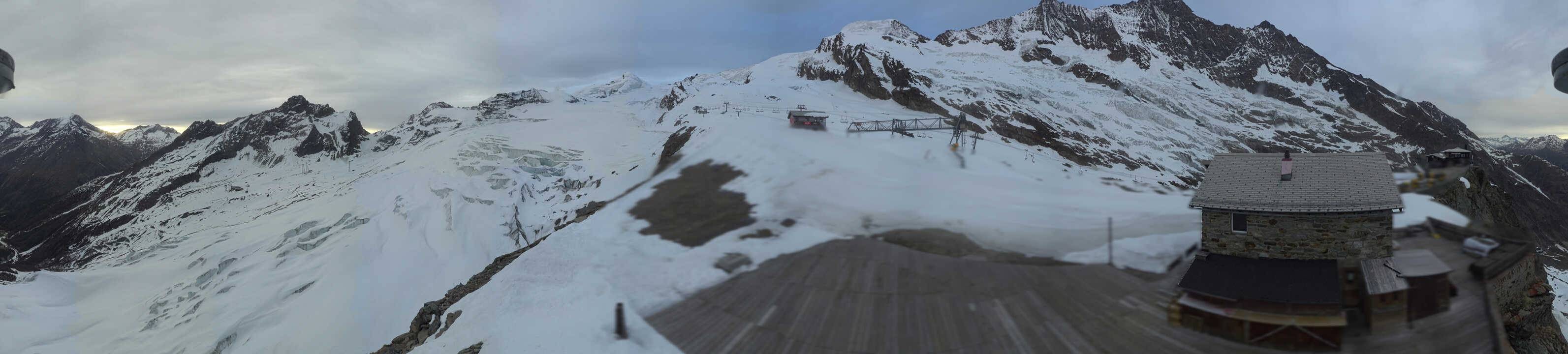 Archiv Foto Webcam Saas Fee - Gletscher