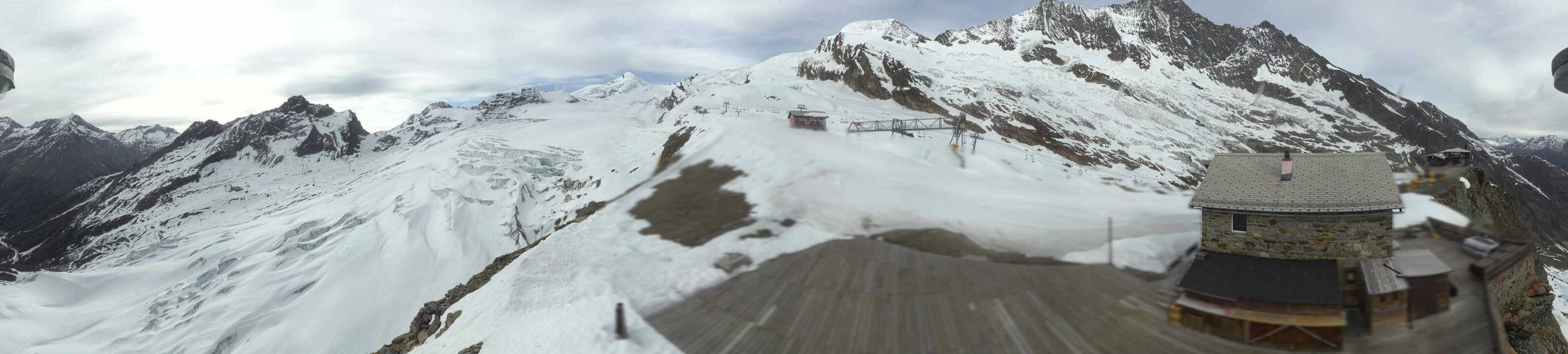 Archiv Foto Webcam Saas Fee - Gletscher
