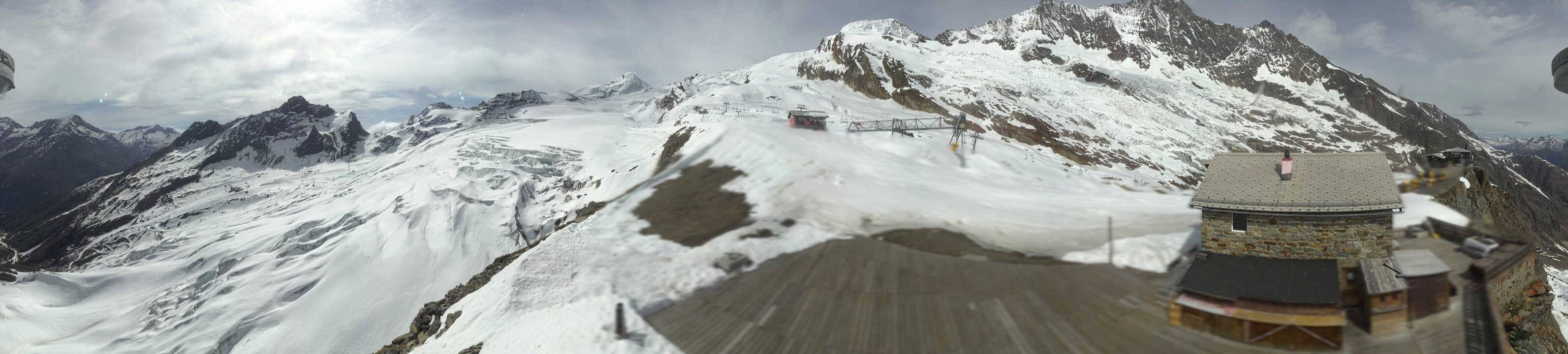 Archiv Foto Webcam Saas Fee - Gletscher