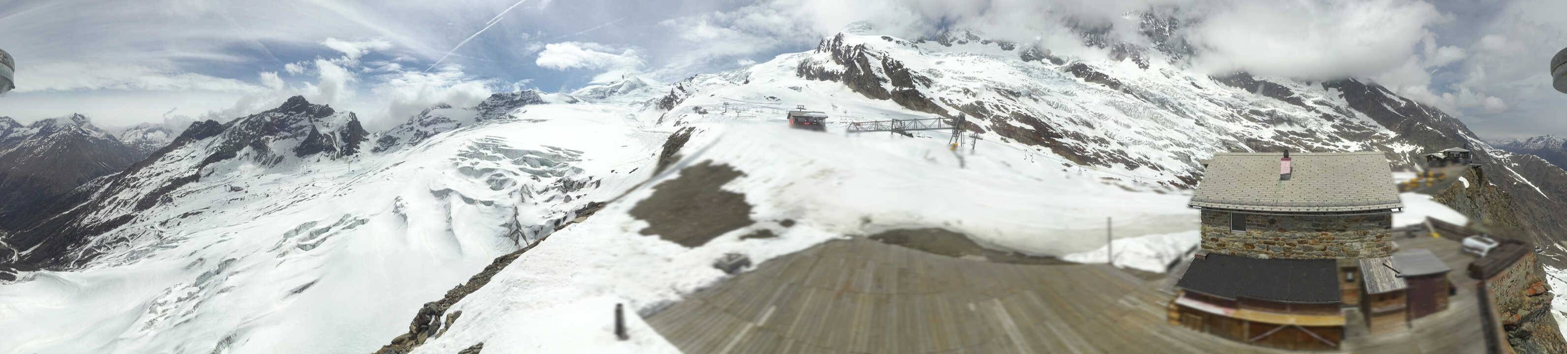 Archiv Foto Webcam Saas Fee - Gletscher
