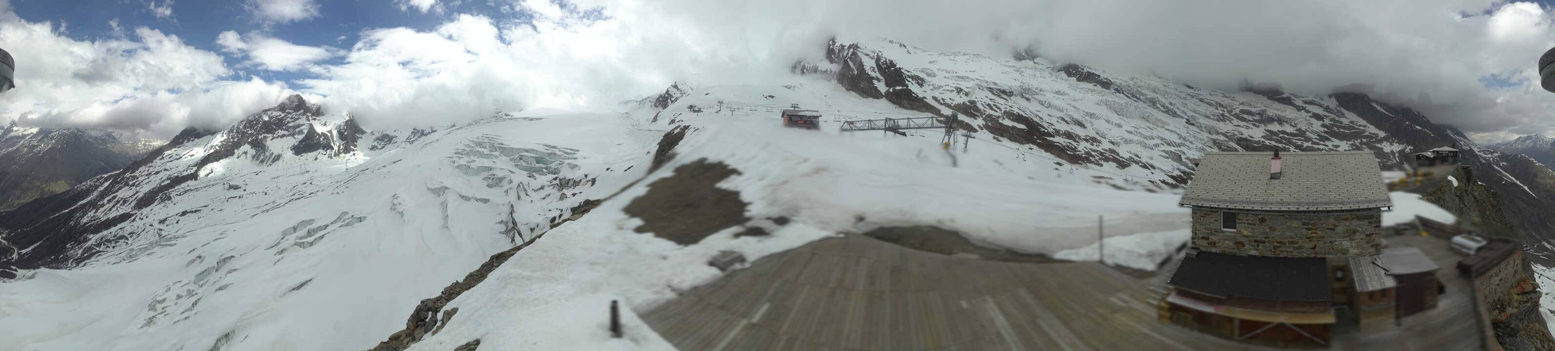 Archiv Foto Webcam Saas Fee - Gletscher