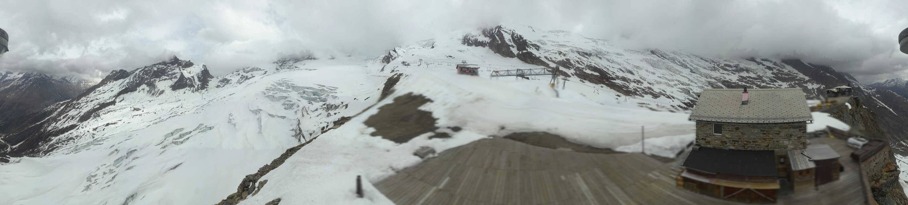Archiv Foto Webcam Saas Fee - Gletscher