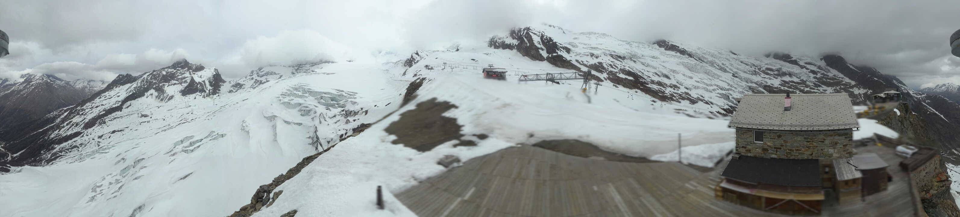 Archiv Foto Webcam Saas Fee - Gletscher
