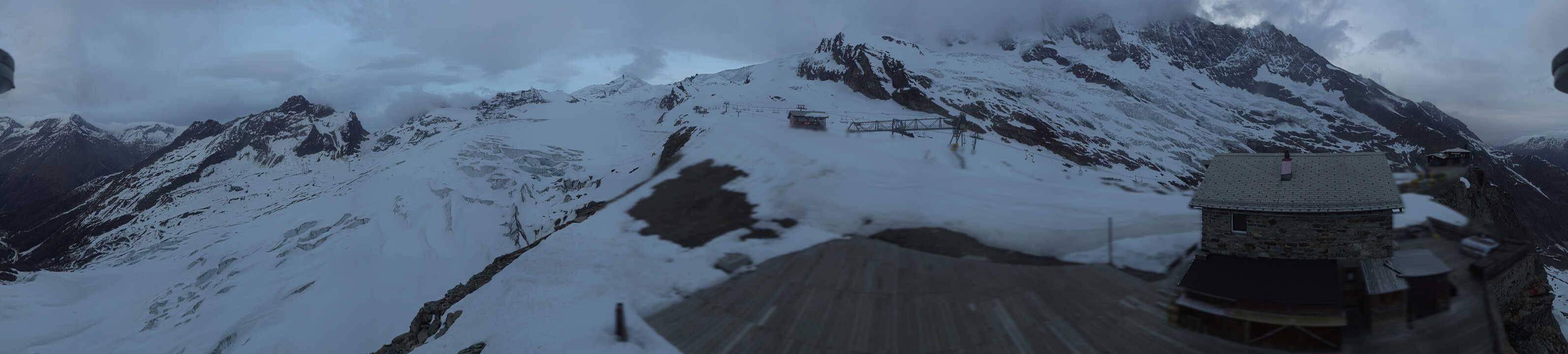 Archiv Foto Webcam Saas Fee - Gletscher
