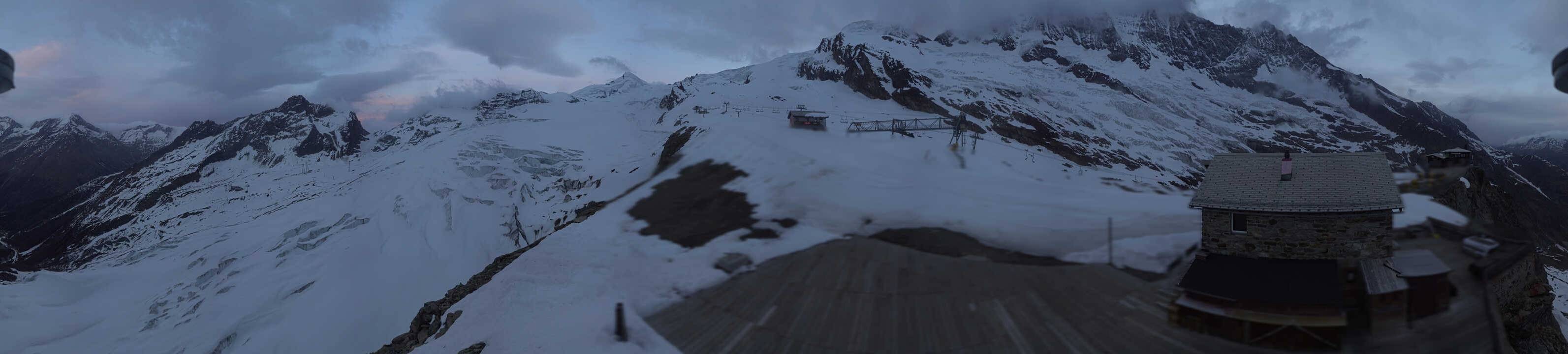Archiv Foto Webcam Saas Fee - Gletscher