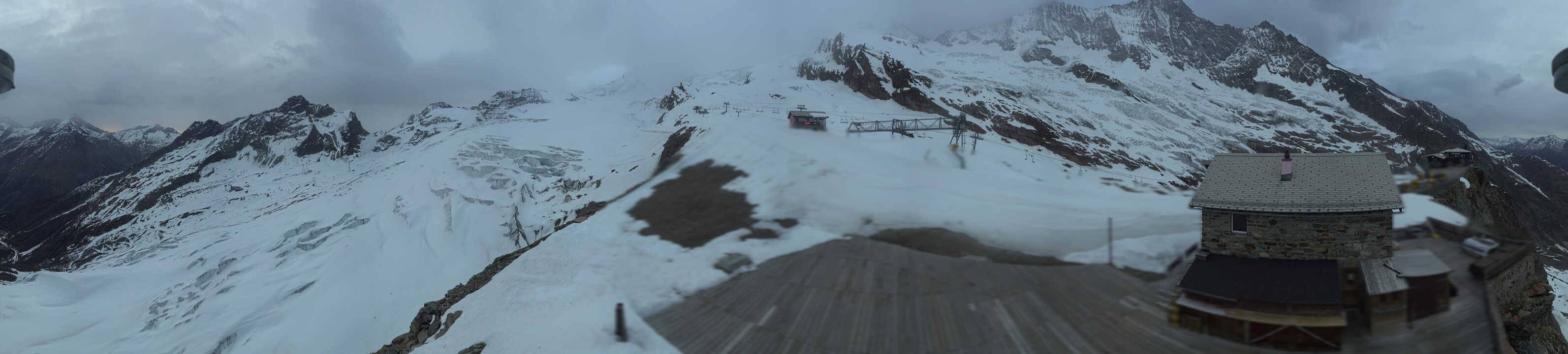 Archiv Foto Webcam Saas Fee - Gletscher