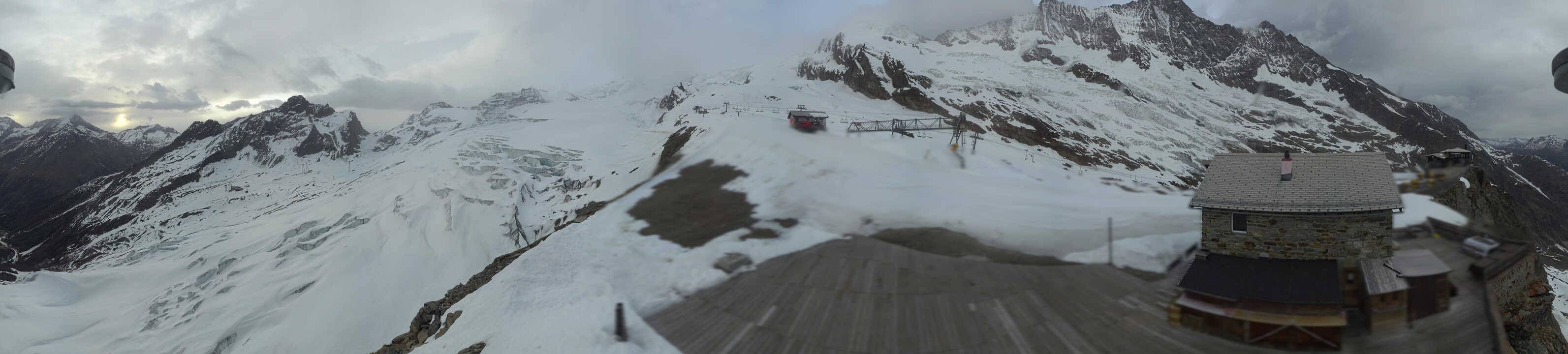 Archiv Foto Webcam Saas Fee - Gletscher