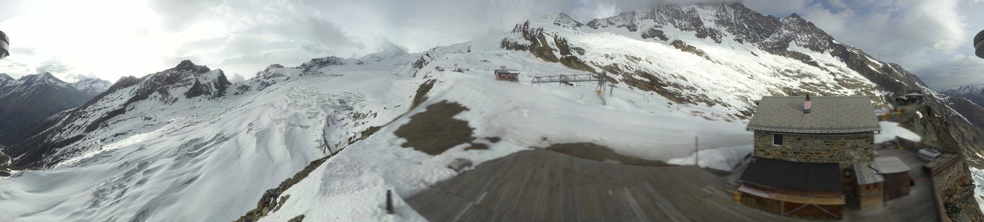 Archiv Foto Webcam Saas Fee - Gletscher