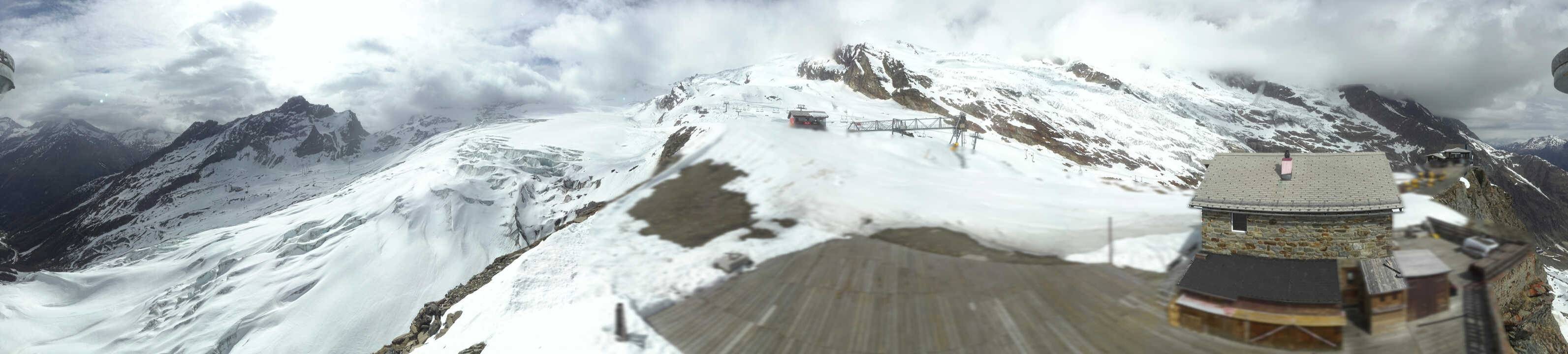 Archiv Foto Webcam Saas Fee - Gletscher