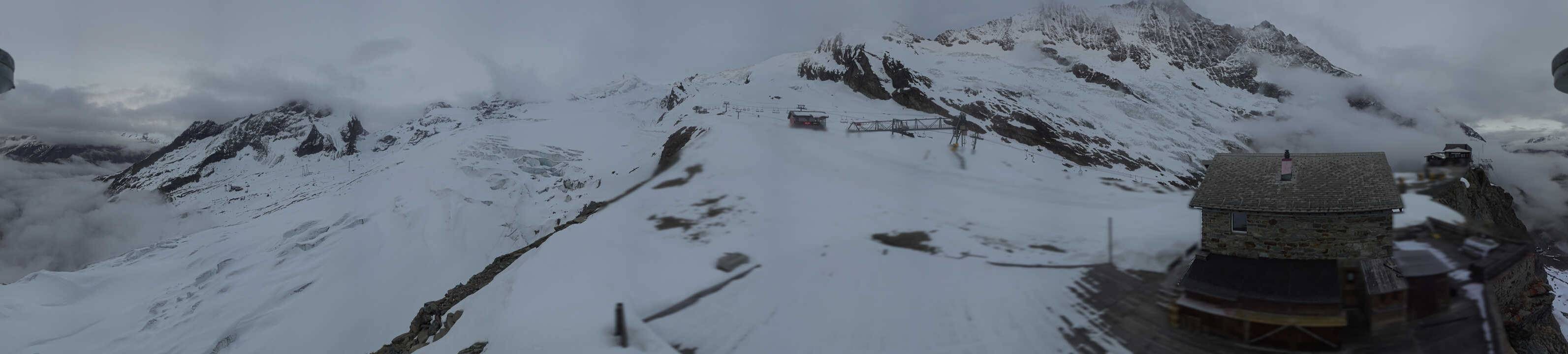 Archiv Foto Webcam Saas Fee - Gletscher