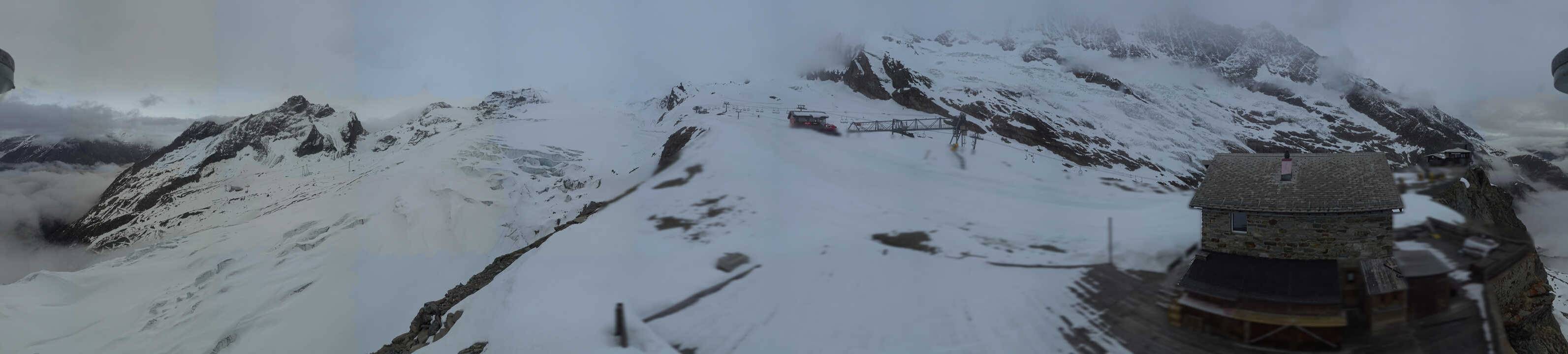 Archiv Foto Webcam Saas Fee - Gletscher