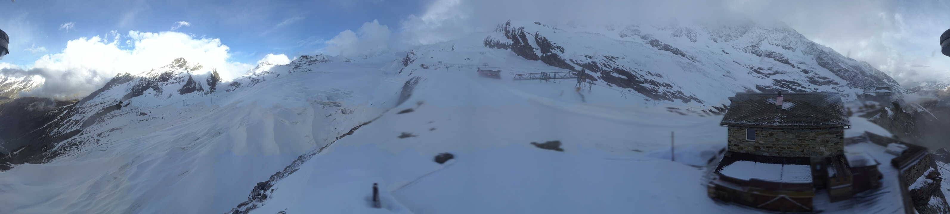 Archiv Foto Webcam Saas Fee - Gletscher
